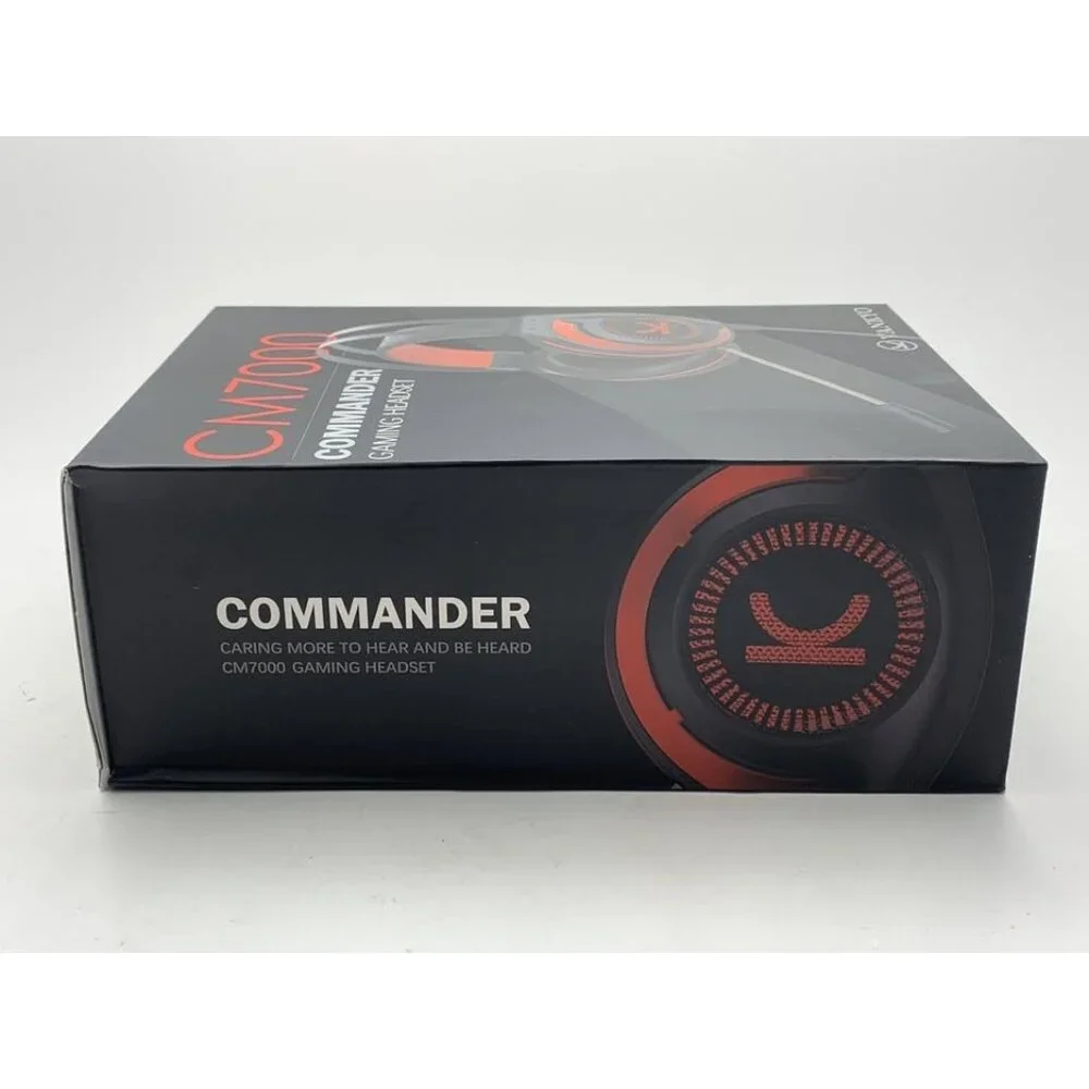 NEW - Vankyo CM7000 Commander Red & Black Gaming Headset w/ Mic - Picture 4 of 6